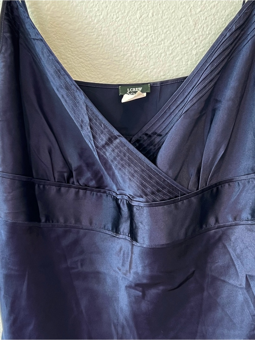 J. Crew Navy Silk Camisole - Picture 3 of 6